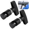 Homaisson Lift Support Clamp 2pcs Car Hood Strut Fixing Clamp Aluminum Alloy Hood Stay