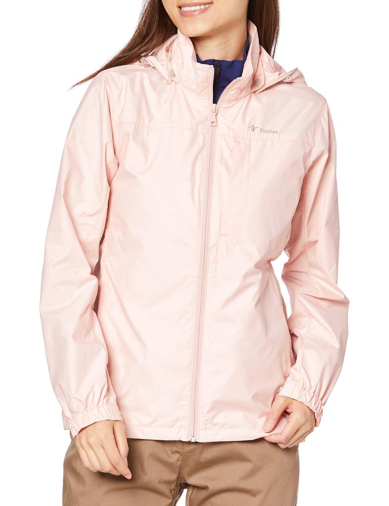 Foxfire Water-Repellent Alpha Trail Jacket, 8213037, Women's, Pink, Japan Size XL (equivalent to Japanese size XL)