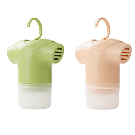 Hanging Moisture Absorber Box T-shirt Shape Humidity Absorption Dehumidification Box Home Dormitory Wardrobe Closet Bathroom Kitchen Desiccant
