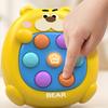 Educational Whack A Mole Toy for Toddlers Interactive Press and Pop Sensory Game for Kids Early Learning and Motor Skills Development