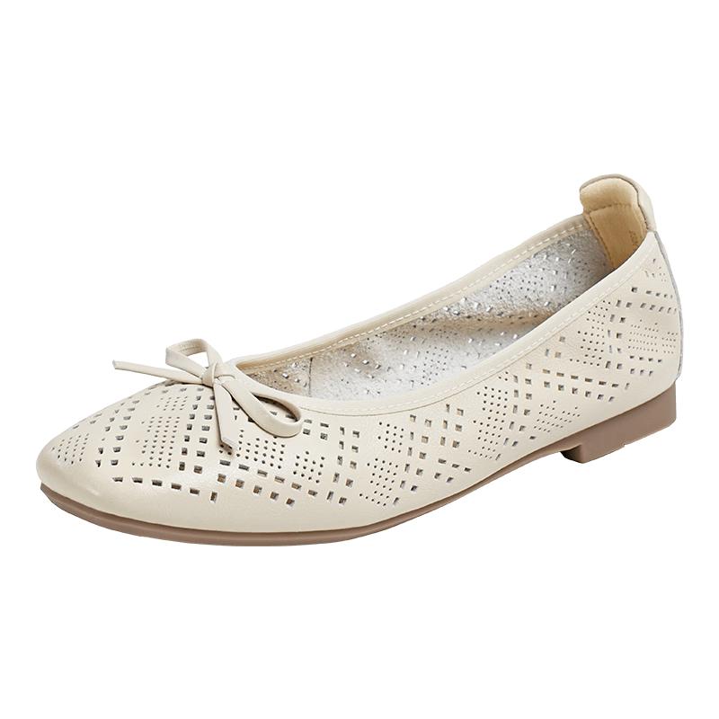 Red Dragonfly Women s Perforated Leather Flats 39