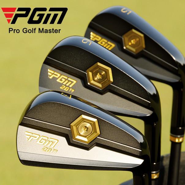PGM Men's 20th Single Piece Forged Soft Iron Golf Club - Seven Iron with Low Center of Gravity