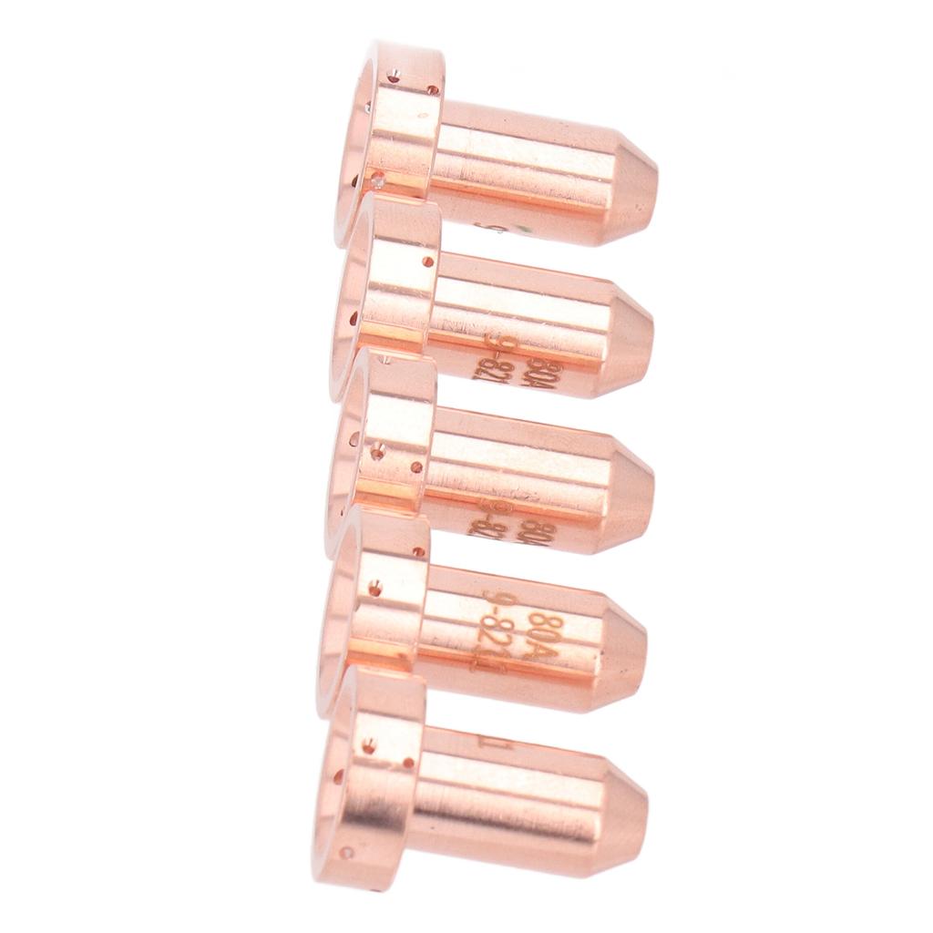 5Pcs Plasma Cutting Torch Tips Consumables 80A Thermal Dynamics SL60 SL100 Nozzle  Replacement