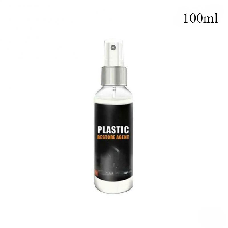 Car Plastic Restorer Ceramic Coating 2-3 Years Long-Lasting Protect Repair Whitening Black Shine Plastic Trim & Rubber Care