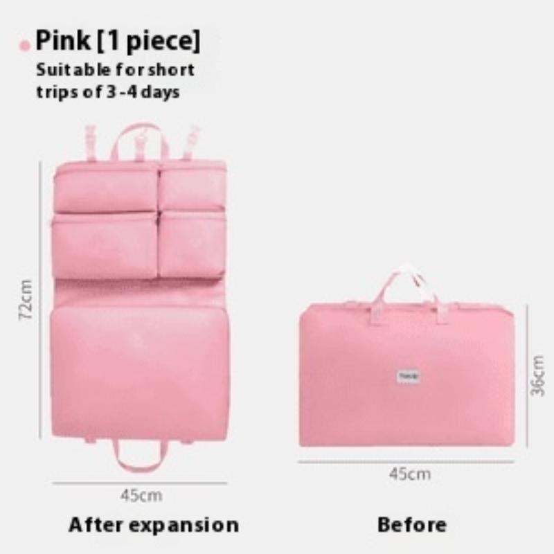 7-In-1 Folding Travel Storage Bag, Portable Luggage Organizer, Multifunctional Clothing Sorting Bag, Travel Bag Hanging Bag