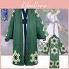 One Piece Roronoa Zoro Cosplay Kostým Vysoce kvalitní Kimono Župan Kompletní Oblek Pro Halloween A Tematické Večírky