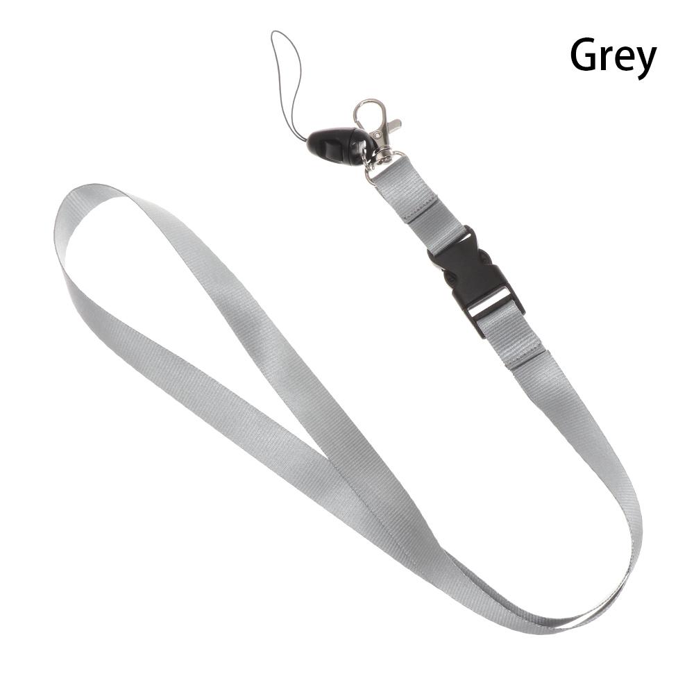 1PC New Printed Fabric Lanyard badge ID Card Holder Neck Strap Clip Mobile Phone Neck Straps Office School Supplies