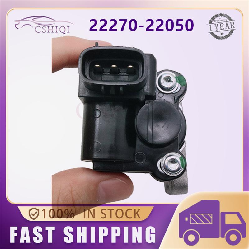 22270-22050 2227022050 Zawór sterowania biegiem jałowym 22270-22010 Do Chevrolet Prizm Toyota Corolla 1.8L 222700D030 22270-0D030