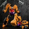 Jinjiang Transformation Toys Devastator Combination Sets Excavator Scraper Hook Action Figure Robot Car Model Kids GT 6 in 1 Poseable Articulated
