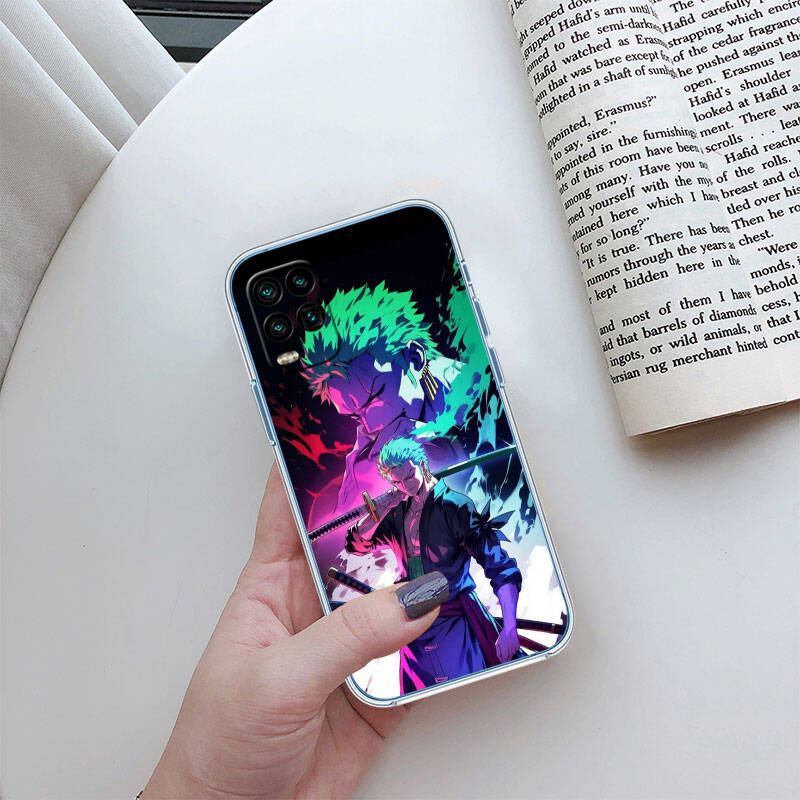 MH125 One Piece Zoro Case for Motorola E7 G6 G7 G8 G9 Plus Power Play G10 G20 G04 E30 E40 E22 E20 E13 E15 G22 G23 G05 G75 G35 G55