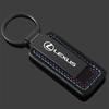 Colgante Llavero de Cuero para Llave de Coche para Lexus IS250 IS300 RX330 RX350 GX200 GX300 LX470 LX570 Llaveros de Llave de Coche Accesorios