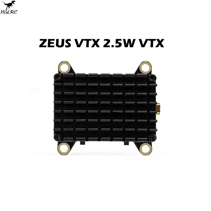 HGLRC Zeus Nano VTX Transmitter 5.8G 40CH Built-in Microphone 350mW / 800mW / 1.6W / 2.5W For RC FPV Racing Freestyle Drone
