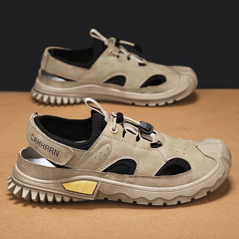 Fashion CYYTL Mens Sandals Casual Shoes Summer Beach Sneakers Outdoor Walking Comfort Luxury Designer Leather Fashion Breathable Sport