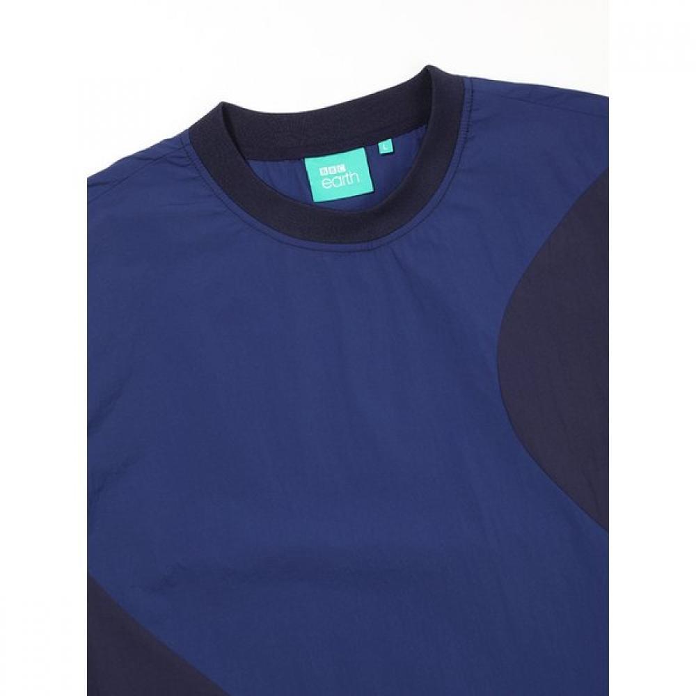 Leichtes gewebtes Erde Sweatshirt Blau