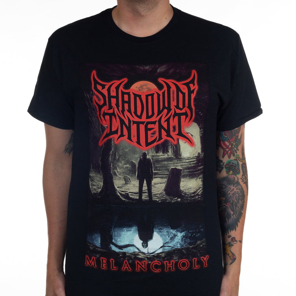 Pop Shadow of Intent Band Graphic Cotton T-shirt Unisex Summer Short Sleeve Fashion Brand Tee Luxury Casual Vintage Retro Top
