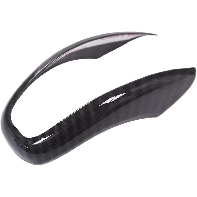Car Gear Shift Knob Trim Cover Sticker for Alfa Romeo Giulia Stelvio 2017 2018 2019 Carbon Fiber Pattern Car Decoration Accessories