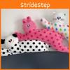 Cartoon Dot Polka Cat Long Plush Cushion For Bedroom Sofa Gift For Girls