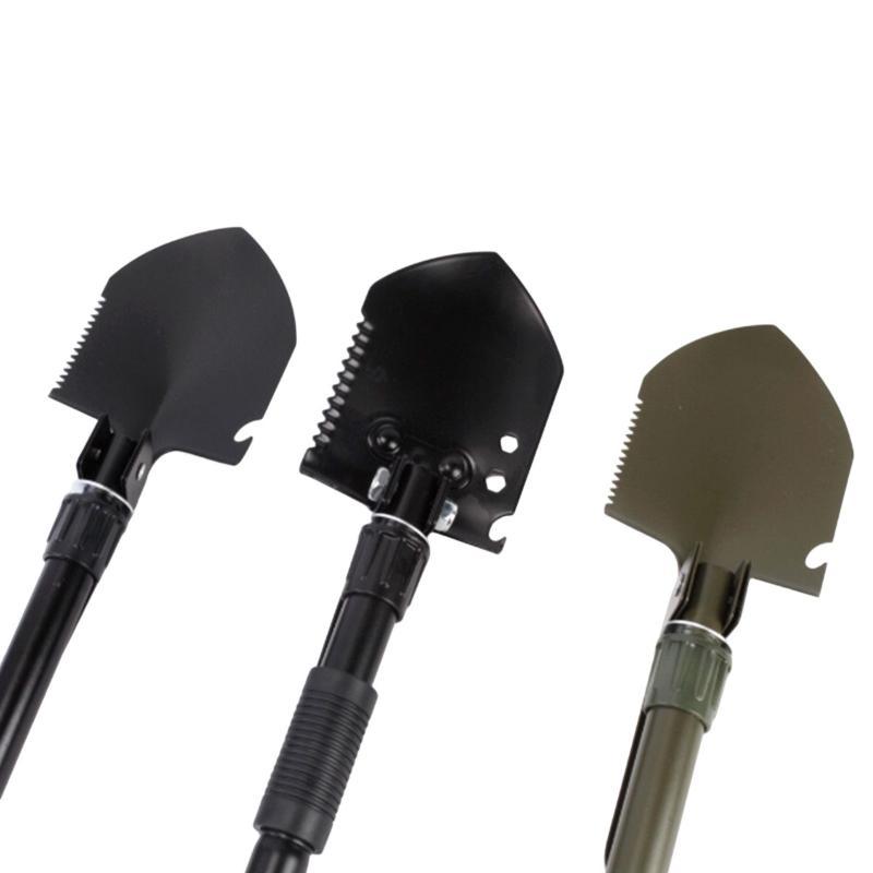 Foldable Multifunctional Engineer Shovel Thickened Outdoor Camping Tool Easy To Carry