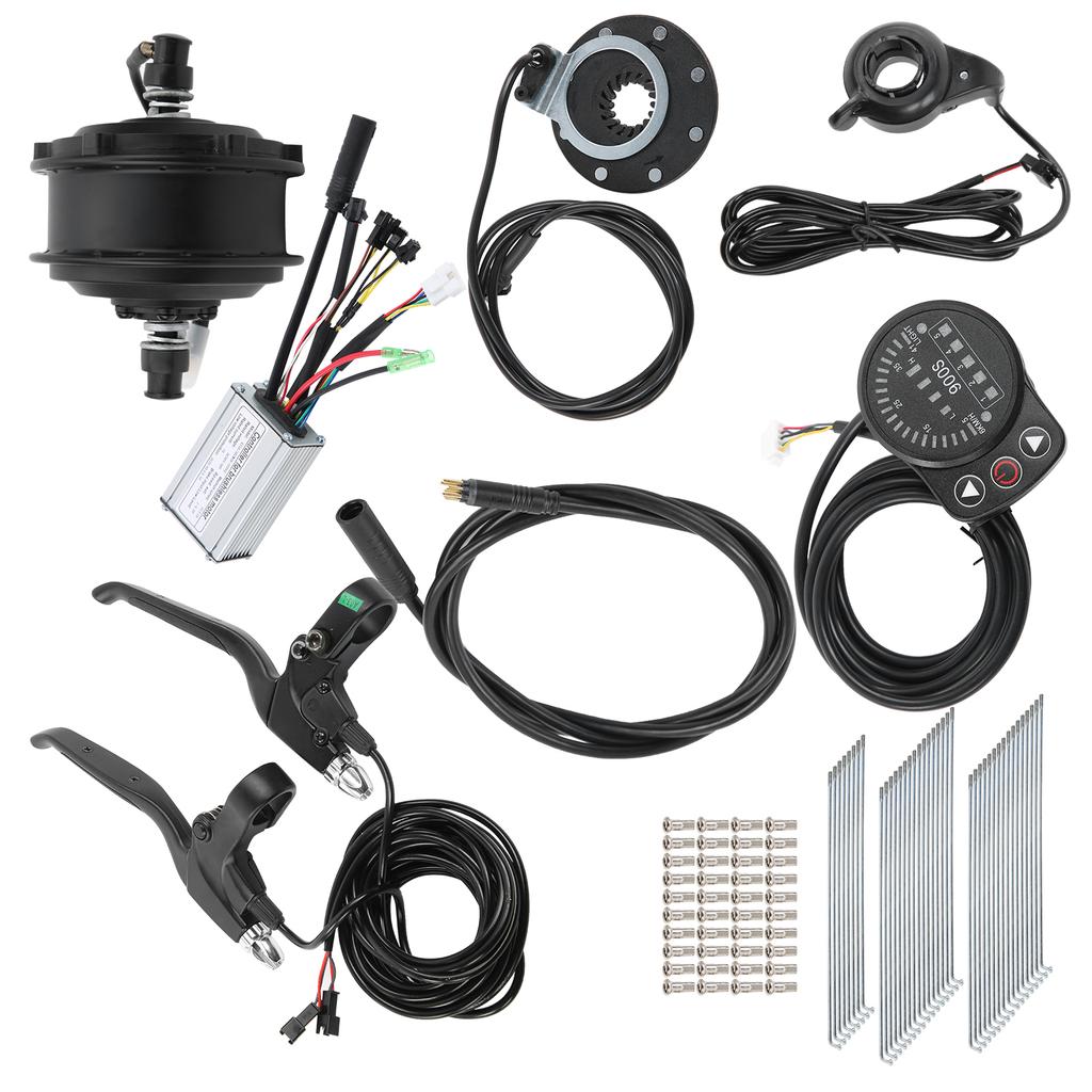 48V 250W Motor 27.5in 12G Rim with KT900S Meter EBike Conversion Kits DIY Accessory(Front Motor )