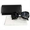 Very Good CHANEL Sunglasses COCO Mark Eco Pearl Square Shape Black 5339-H-A Used