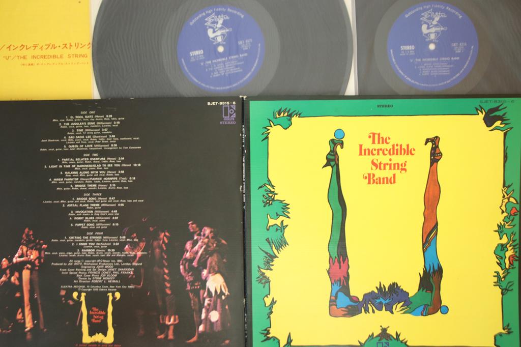 LP Record INCREDIBLE STRING BAND  U SJET83156  1971 Japan Folk Used