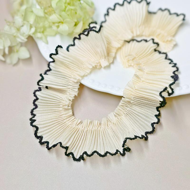 1PC Natural Drape Exquisite Soft Decoration Lightweight Strong Durability Wrinkle Comfortable Chiffon Embellishment 3CMx1M