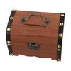 Lock And Key Piggy Bank Wooden Money Box Kids Financial Education