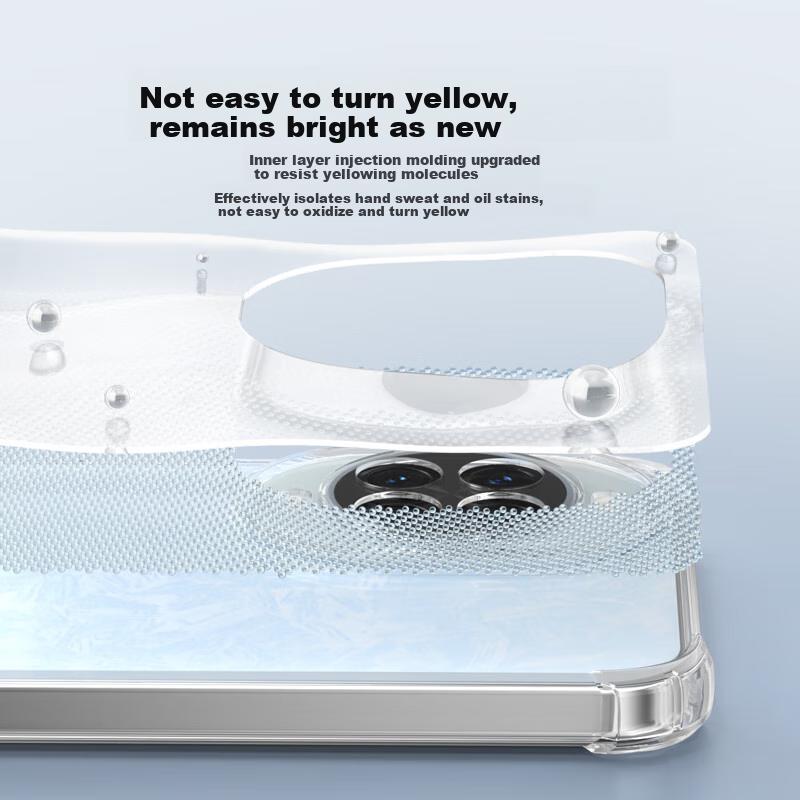 LLUNC Phone Case for Huawei Nova 14 Pro, Nova 14pro with Air Cushion Corners, Camera Protection, Full Coverage, Fully Transparent, Ultra-Thin Outer