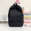 School Bag, High Value, Fresh and Cute Printed Backpack, Casual and Simple for Junior High School Students, Light and Versatile for Commuting