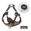 Reflective Anti-Escape Harness and Leash for Small to Medium Dogs & Cats