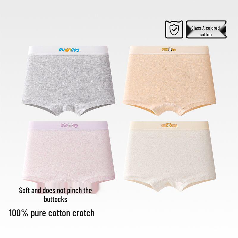 Antibakterische Baumwoll-Boxershorts für Mädchen für Teenager und Kinder