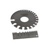 Stainless Steel Anti-rust Plate Ruler Wire Gauge Thickness Measurement Measuring Tool