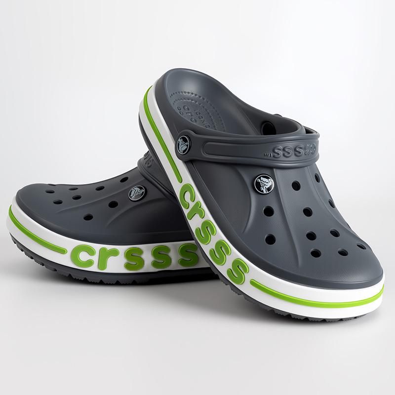 2025 Breathable Closed-Toe Beach Slippers - Stylish, Comfortable, Hollow-Out Design for Outdoor Sports