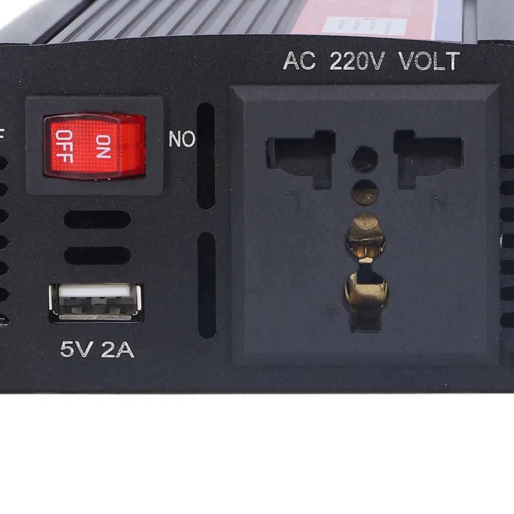 12V Input 230V AC Output 500W Converter Safe for Car Appliance