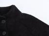 European & American High Street Style Women's Fleece Long Coat Jacket 