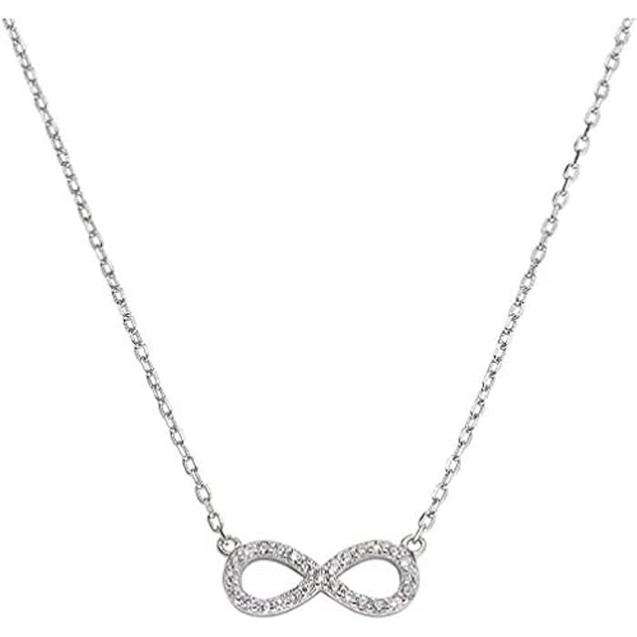 Collier - AMEN - Infini - Argent Sterling - Zircons - Small