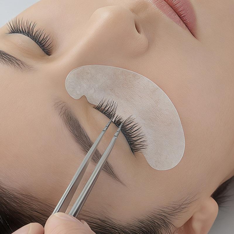 Lash Tweezers Stainless Steel Precision Isolation Eyelash Extension Tweezers Anti-Slip Groove Design Perfect Isolation Eyelash