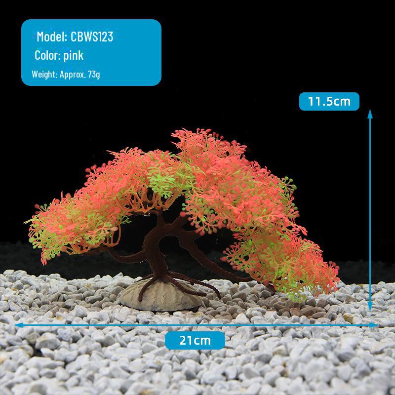 Искусственная сосновая водная трава, украшение для аквариума – Fake Tree & Plant Landscapes Décor