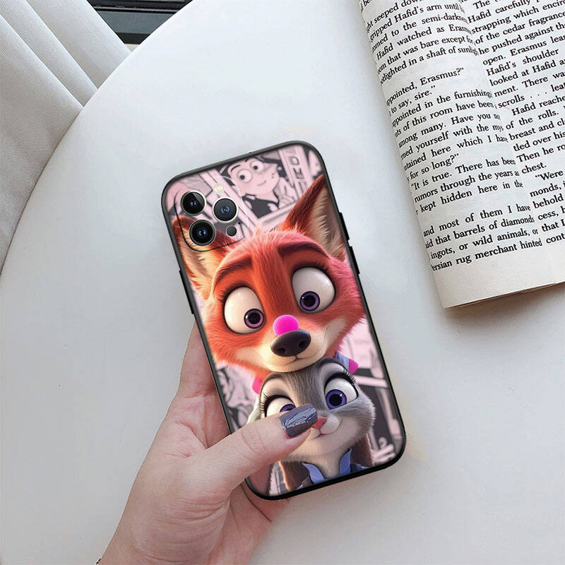 MH158 Zootopia Phone Shell Case for Redmi Note 12 12S 12C 13 13C 13R 14 14S 14R 14C Pro Max Plus A3 A3X A4 A5 11A 13X