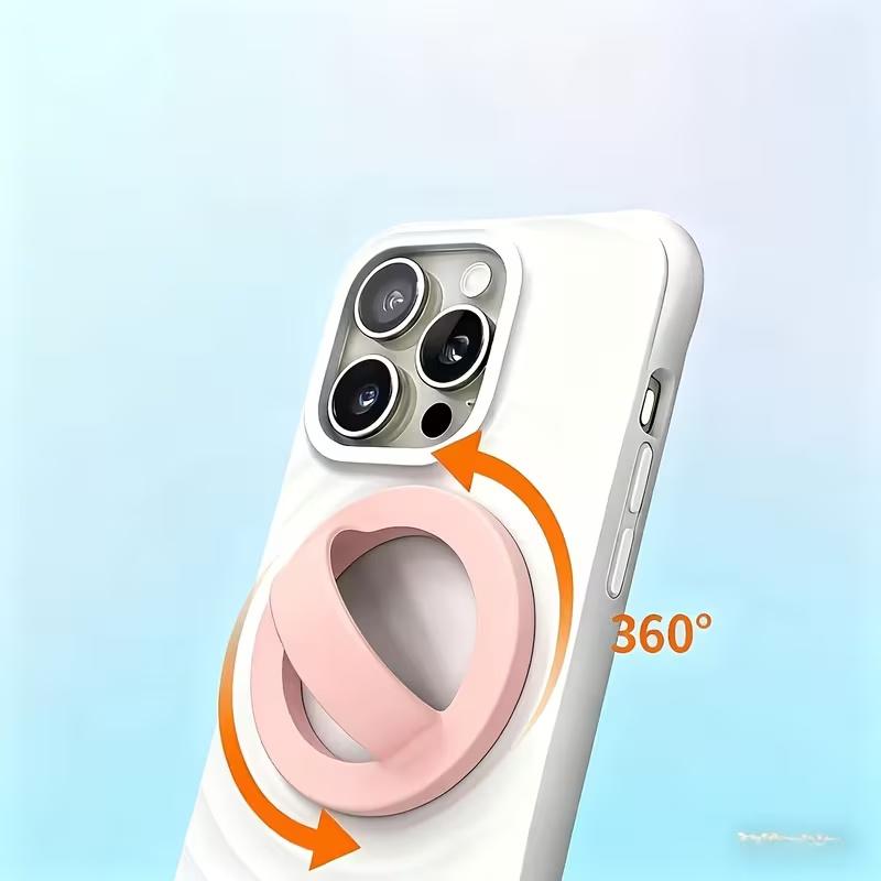 Universal Magnetic Ring for All Phones. Includes Plate, Waterproof & Detachable. Secure Anti-Slip Anti-Drop Grip.