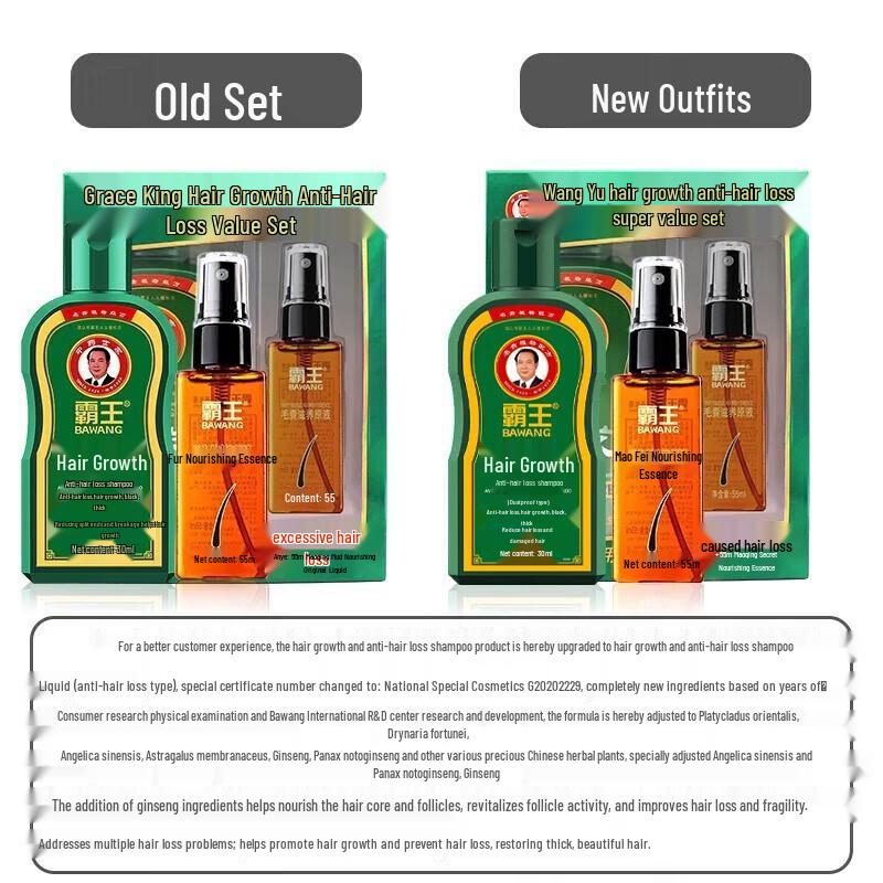 Bawang Hair Growth & Anti-Hair Loss Shampoo Kit