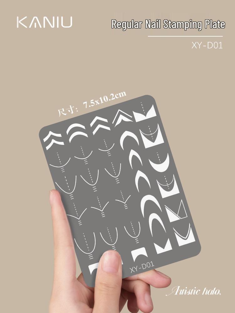 Płytki do zdobienia paznokci w stylu chińskim - Wzory motyli, koronki, kwiatowe i bambusowe