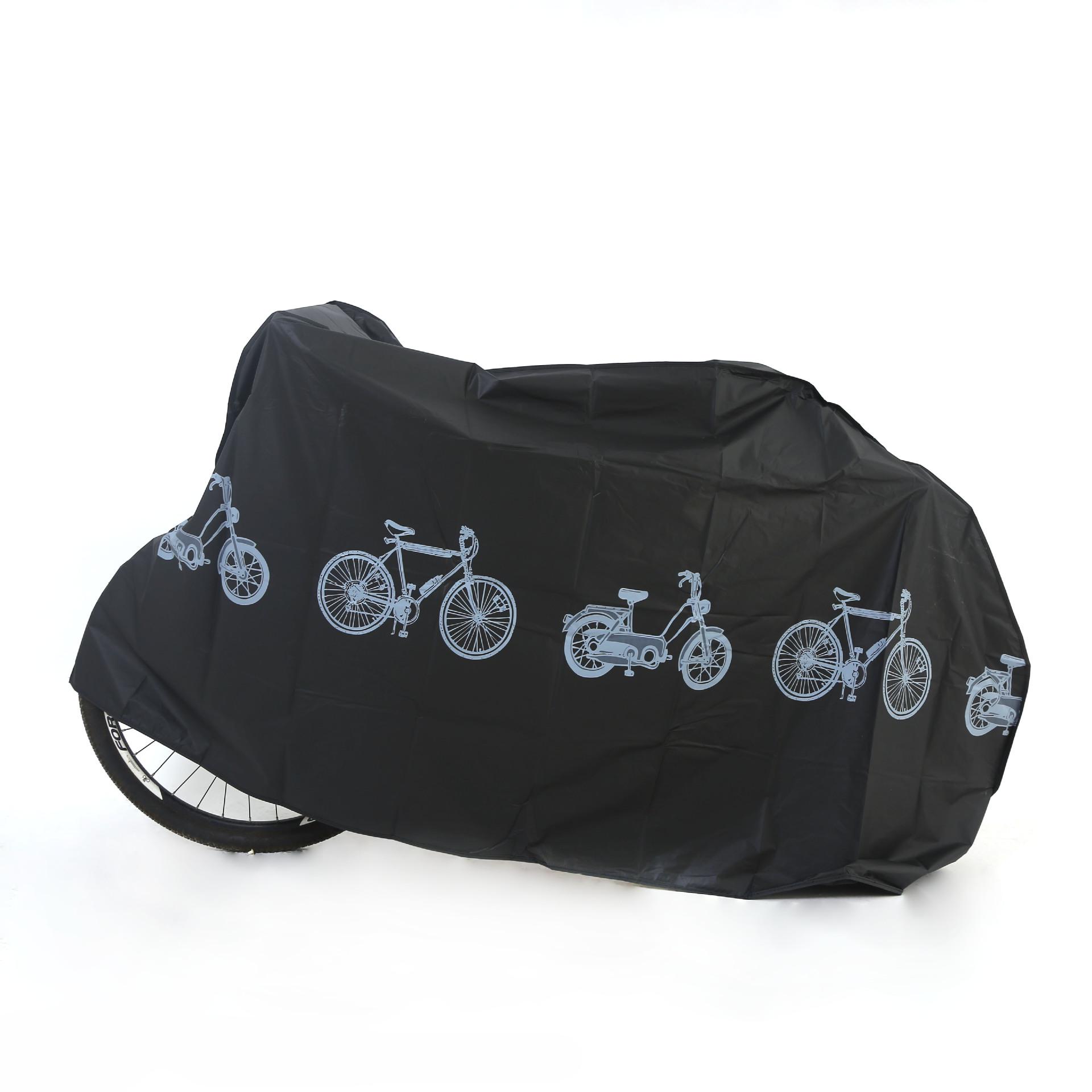 PEVA Motorcycle, Bicycle & Electric Vehicle Rain/Sun Cover E18 Gray Two-Piece