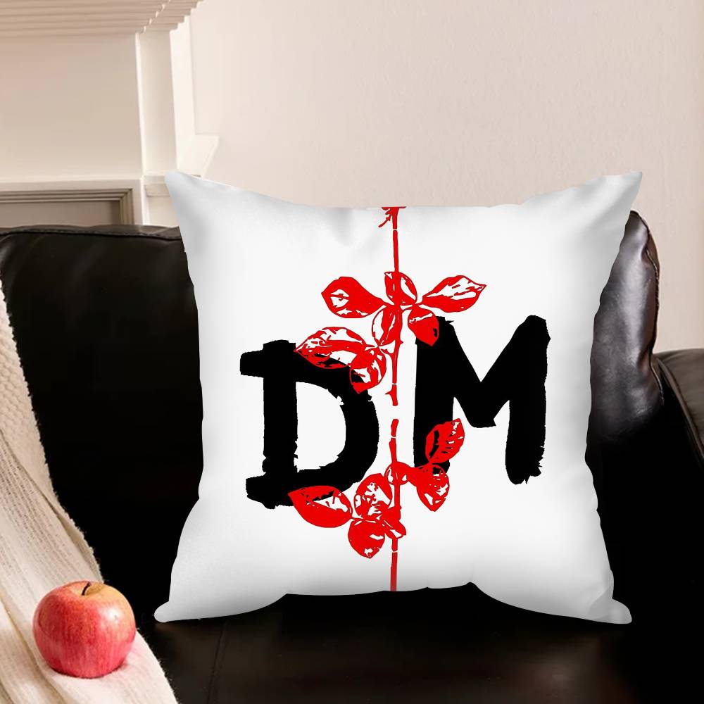 Synthband D-Depeche M-Mode-E Pillowcase Living Room Sofa Cushion Cover Bedroom Room Bed Pillow Cover Home Decoration