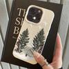 Fashion Christmas Tree Design Phone Case For iPhone 17 Pro Max 16 15 14 13 12 11 16 Plus 17 Air Shockproof Silicone Bumper Cover