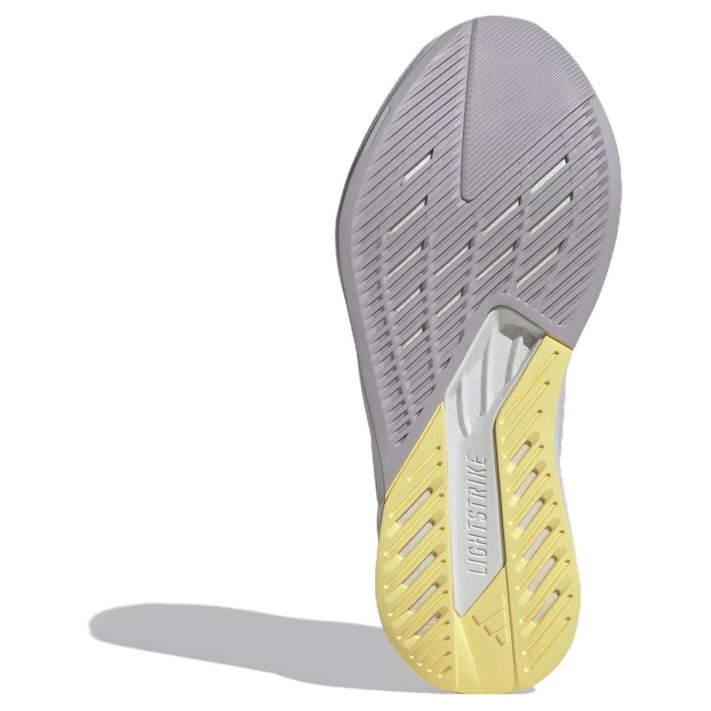 Adidas Duramo Speed Bequeme Weiche Rutschfeste Abriebfeste Low-Top Trainingslaufschuhe Damen Sneaker Grau Gelb IF9449
