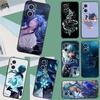 Genshin Impact Kaeya Case For OPPO Reno 13F 13 12 11 F 8T 7 8 10 Pro OPPO Find X8 X6 Pro X3 X5 Lite Cover Funda