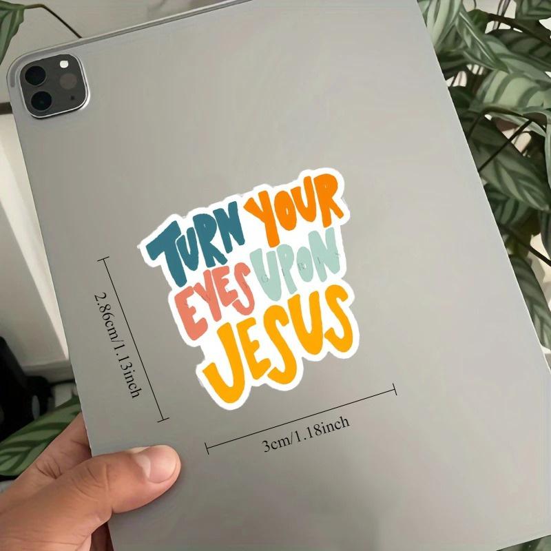 Turn Your Eyes On Jesus Magnet | Christian Magnets | Magnets About Faith, God, the Bible | Fridge Magnets