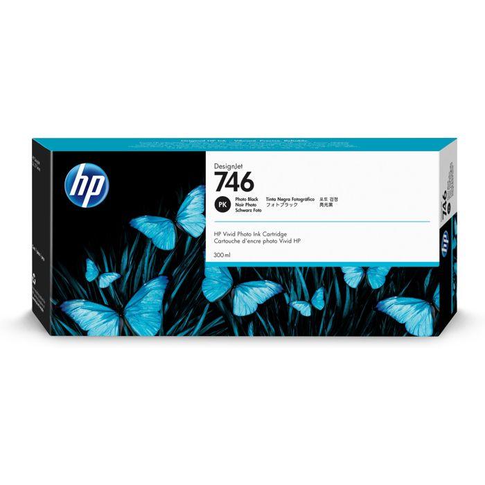Cartouche jet d'encre HP 746 - Noir photo - HP