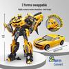 Kaka Duck Transforming Bumblebee Robot Toy